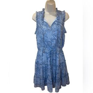 *NWT* Elan Boho Paisley Ruffle dress